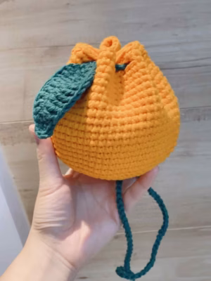 túi xách hình trái cam