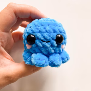 Squishy Baby Octopus – Mẫu móc len bạch tuộc con siêu mềm mại