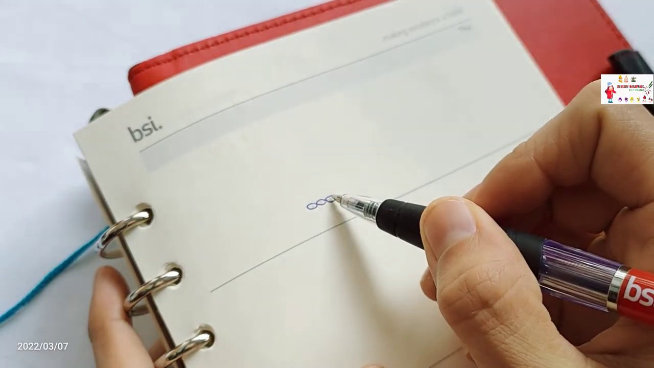 Ví dụ về ký hiệu mũi bính trong chart hình vẽ, với các vòng tròn elip nối tiếp.